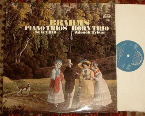 Cover of Brahms: Piano Trios / Horn Trio