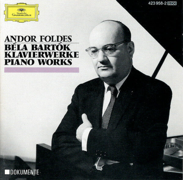 Cover of Bartok - Piano Works