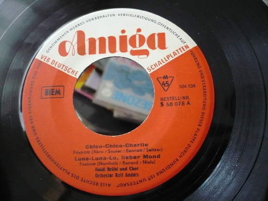 Cover of Chico Chico Charlie - Luna Lunalu,lieber Mond / Wenn Du Mir Sagst - Leb' Wohl, André