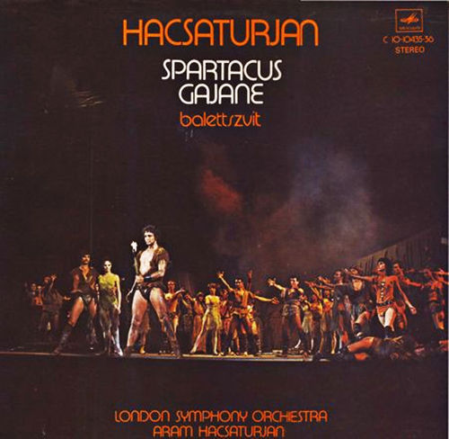 Cover of Khatchaturian Conducts Khachaturian - Gayaneh - Spartacus