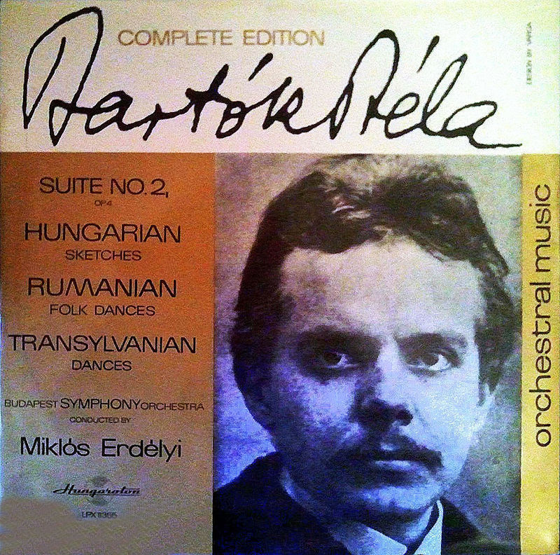 Cover of Suite No.2 - Rumanian Folk Dances - Transylvanian Dances - Hungarian Sketches