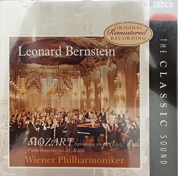 Cover of Mozart Symphony No. 36 Linz, K.425 / Piano Concerto No. 15