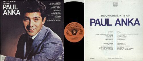 Cover of Original Hits Of Paul Anka