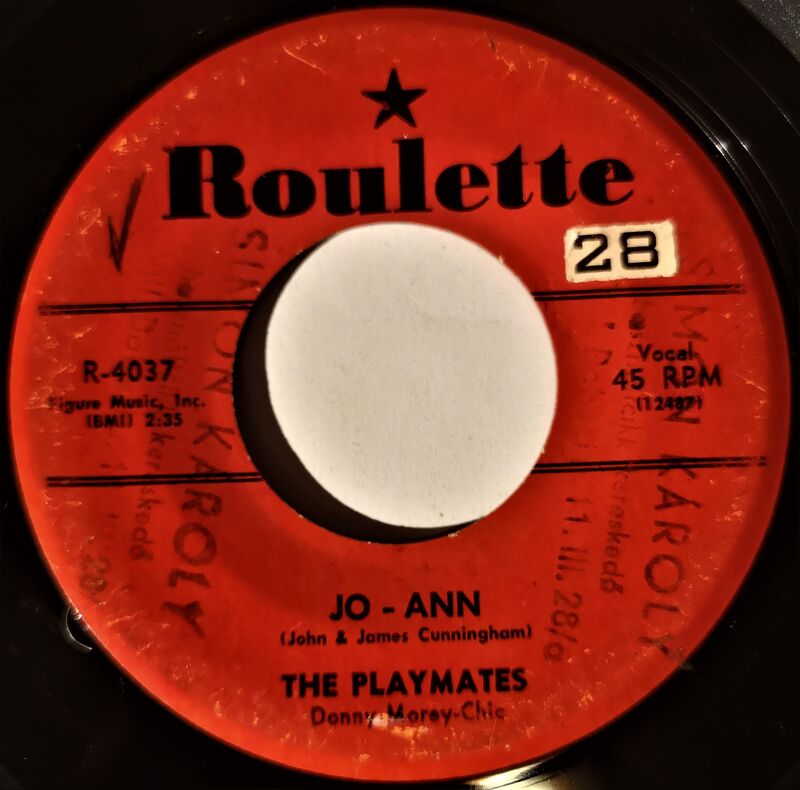 Cover of Jo-ann / You Can't Stop Me From Dreaming