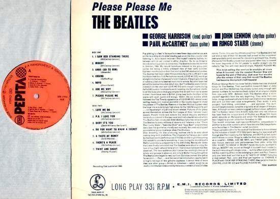 Cover of Please Please Me