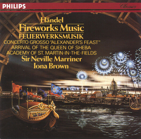 Cover of Handel - Fireworks Music