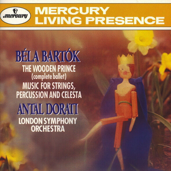 Cover of Bartok The Wooden Prince • Music For Strings Percussion & Celesta