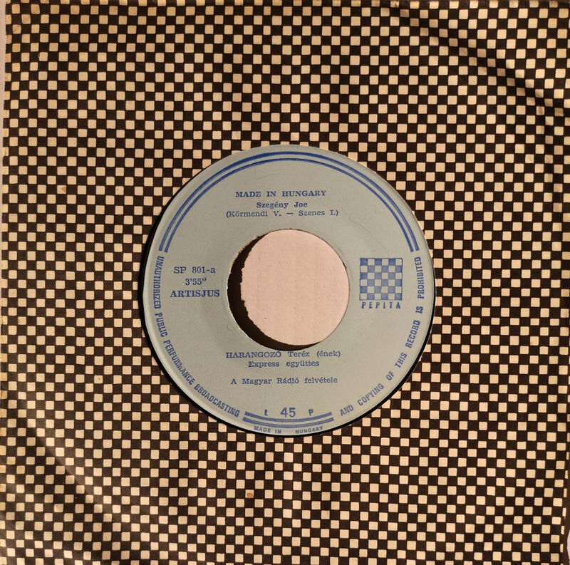 Cover of Szegeny Joe / Vadolom