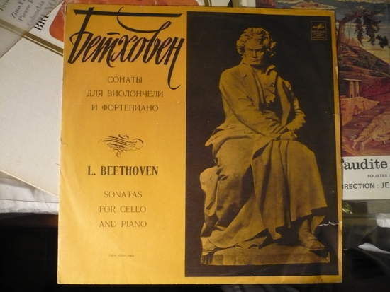 Cover of Beethoven - Sonatas For Cello And Piano