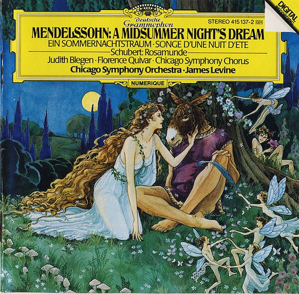 Cover of Mendelssohn - A Midsummer Night's Dream / Schubert - Rosamunde