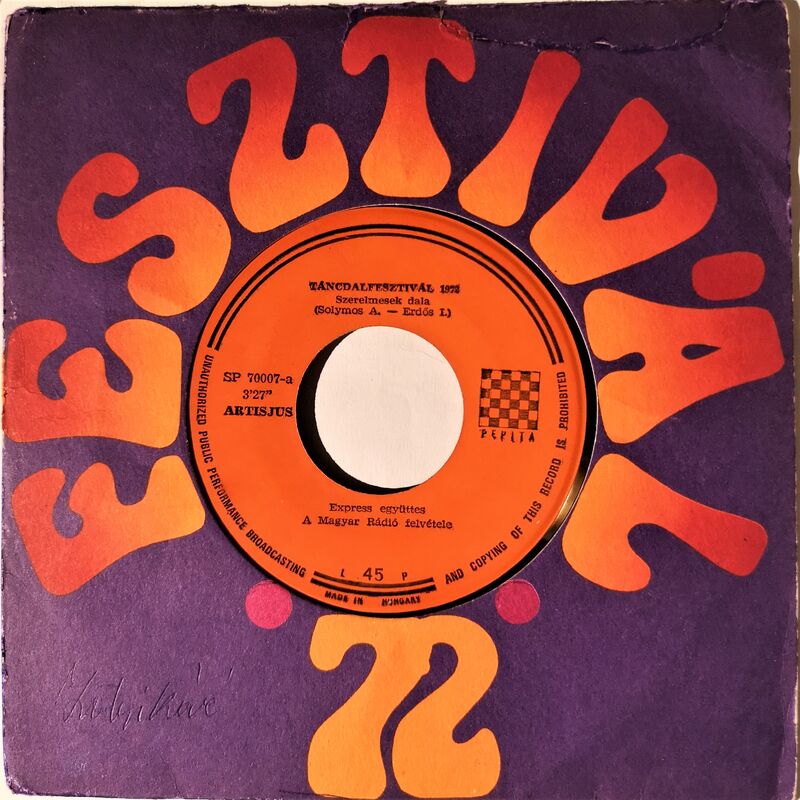 Cover of Szerelmesek Dala / Alszik A Kedvesem