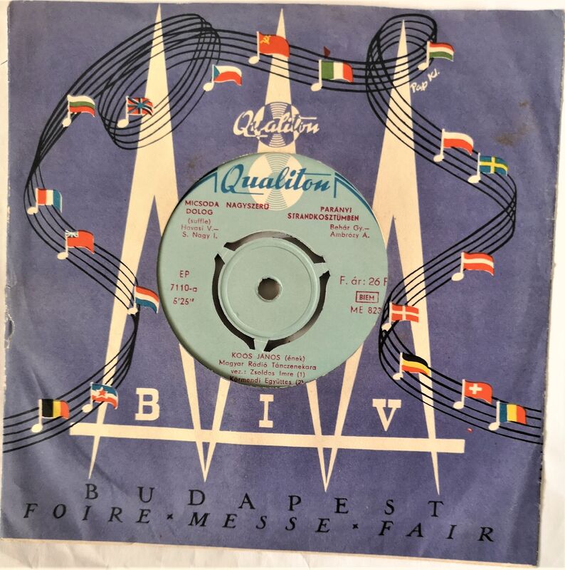 Cover of Micsoda Nagyszeru Dolog / Paranyi Strandkosztumben/ Szep Frizurad Van/ Napsugar