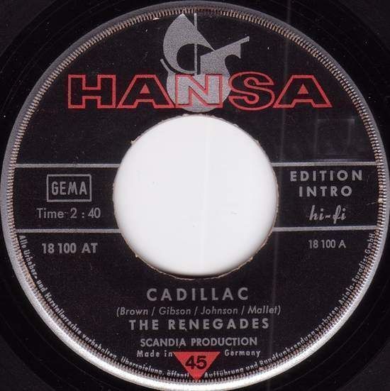 Cover of Cadillac / Bad Bad Baby