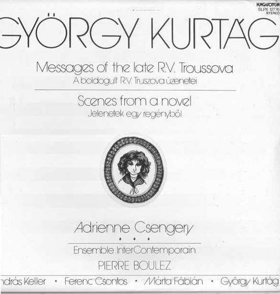 Cover of Messages Of The Late R.v. Troussova/scenes From A Novel