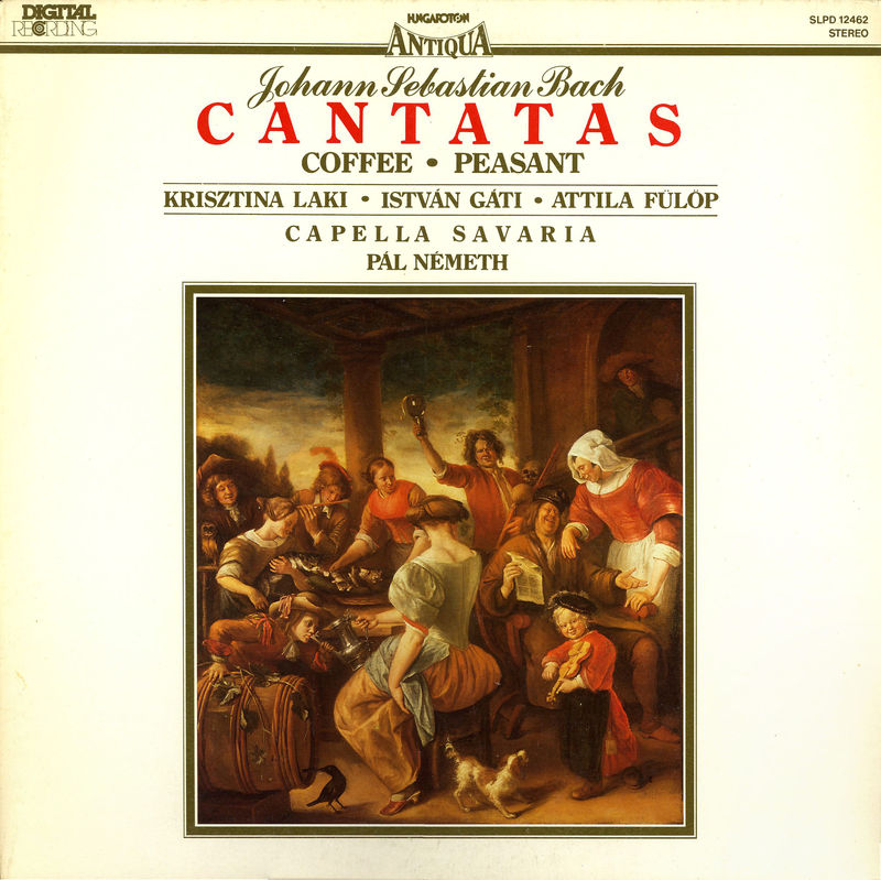 Cover of Bach - Cantatas Coffee & Peasant