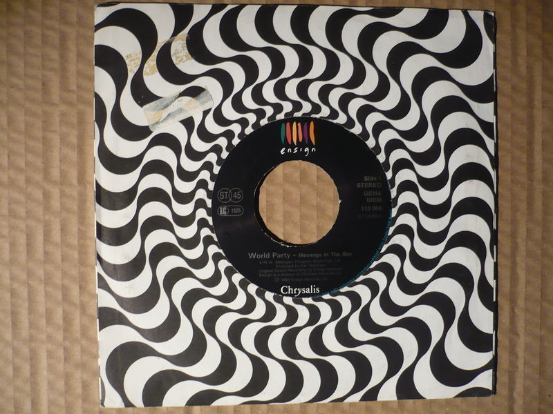 Cover of Message In The Box / Nature Girl