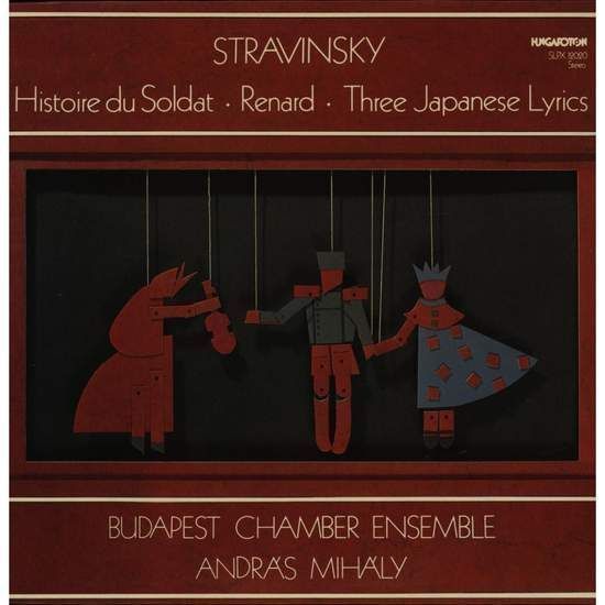 Cover of Histoire Du Soldat-renard-three Japanese Lyrics