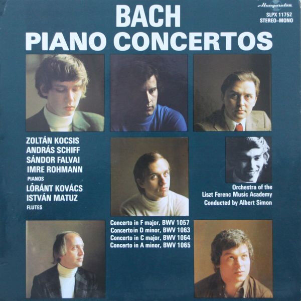 Cover of Bach - Piano Concertos Bwv 1057, Bwv 1063-1065