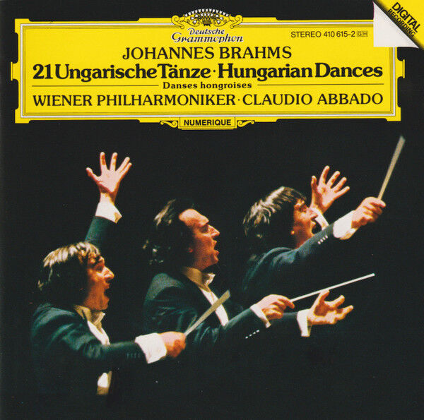 Cover of Brahms 21 Ungarische Tänze - Hungarian Dance
