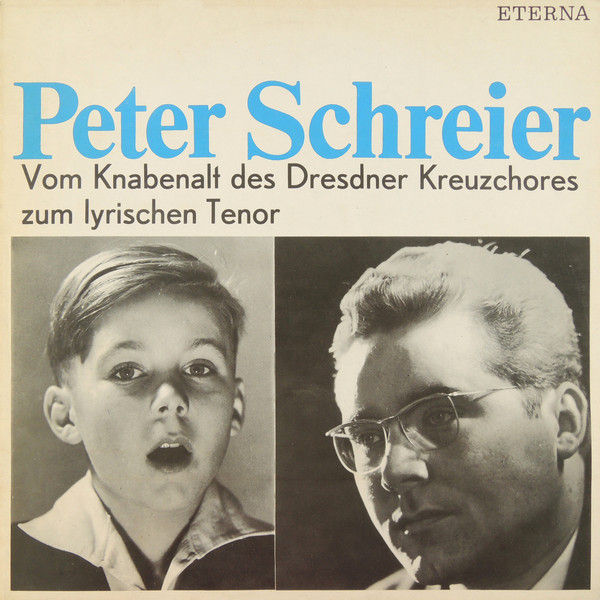 Cover of Vom Knabenalt Des Dresdner Kreuzchores Zum Lyrischen Tenor