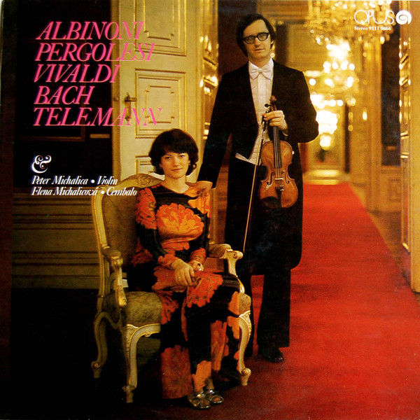 Cover of Albinoni, Pergolesi, Vivaldi, Bach, Telemann