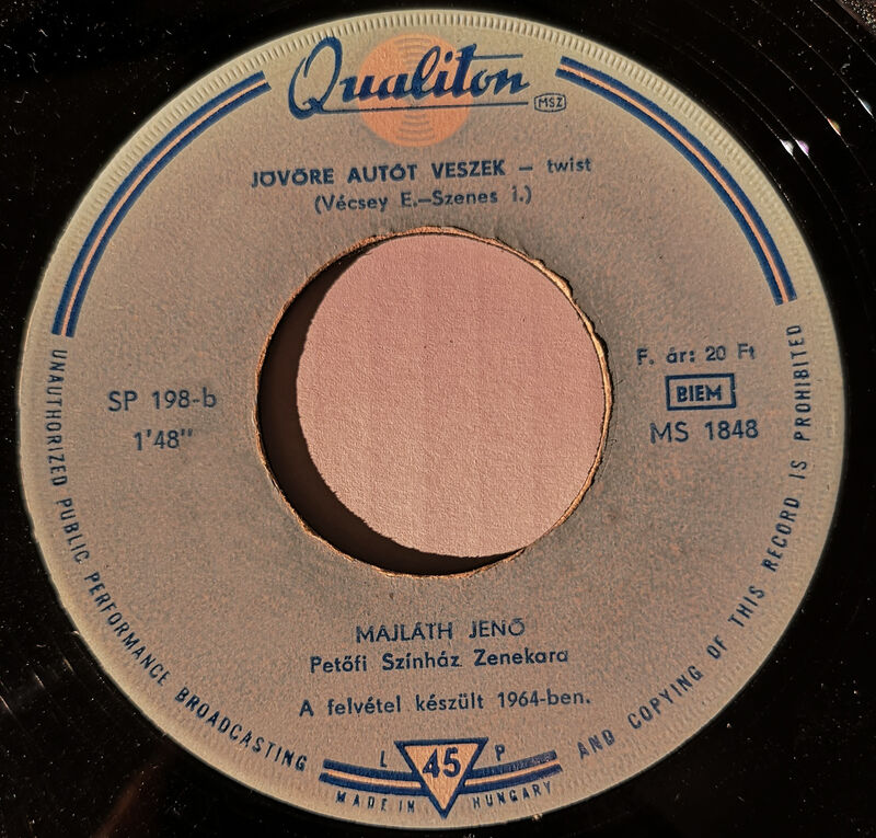 Cover of Bekaszerenad / Jovore Autot Veszek