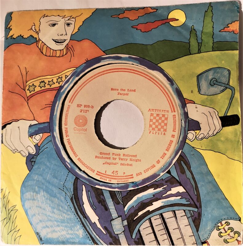 Cover of People Let's Stop The War / Save The Land