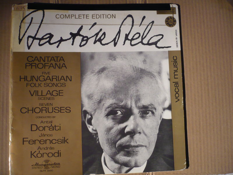 Cover of Cantata Profana/five Hungarian Folk Songs/village Scenes/seven Choruses