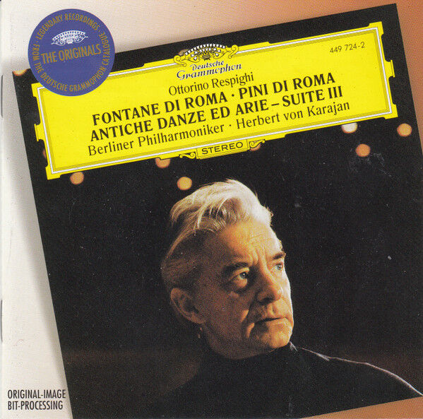 Cover of Respighi ?fontane Di Roma Boccherini Quintettino Albinoni Adagio