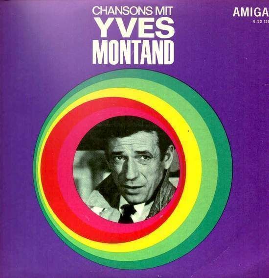 Cover of Chansons Mit Yves Montand