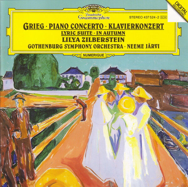 Cover of Grieg Piano Concerto = Klavierkonzert • Lyric Suite • In Autumn