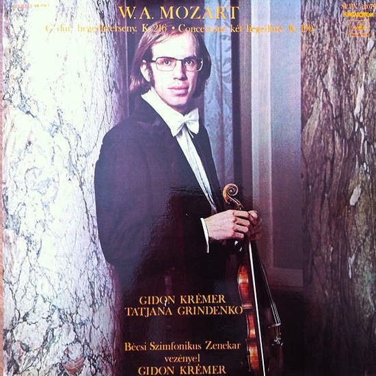 Cover of Mozart:violinkonzert In G Kv 216 - Concertone In C Kv 190