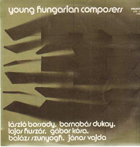 Cover of Young Hungarian Composers