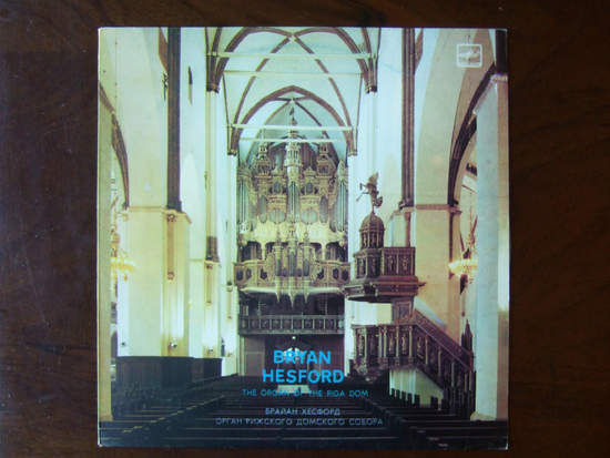 Cover of The Organ Of The Riga Dom