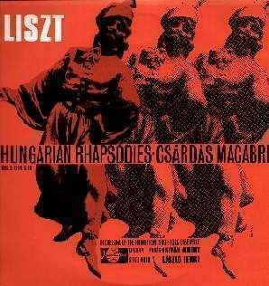 Cover of Hungarian Rhapsodies No. 2,13,14,15,19- Csardas Macabre