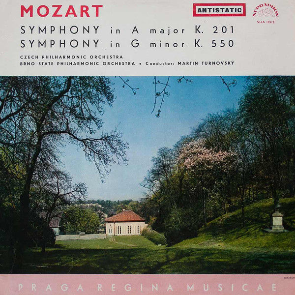 Cover of Mozart: Symphony No. 29 In A Major, K. 201 / Symphony No. 40 In G Minor, K. 550