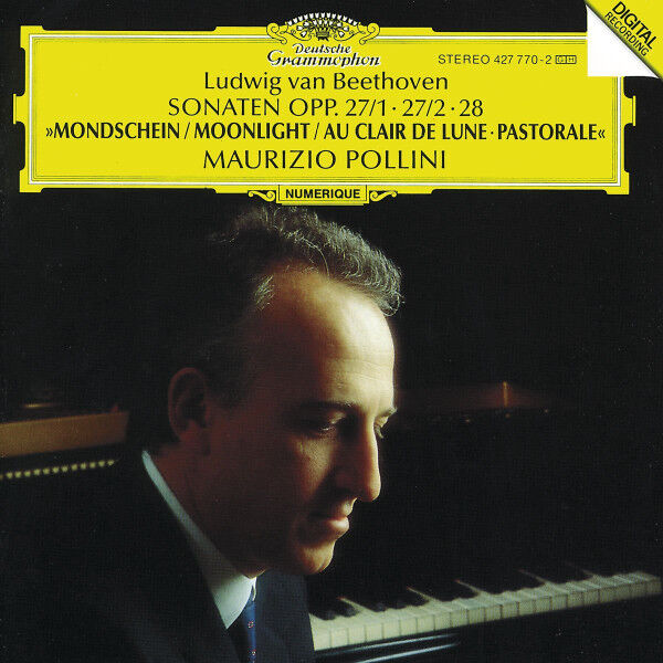 Cover of Beethoven Piano Sonate Nr.13 /mondschein / Pastorale