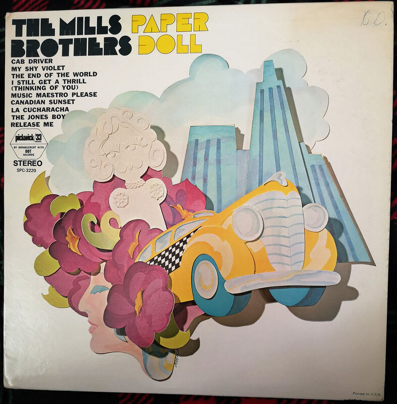 Cover of Cab Driver, Paper Doll, My Shy Violet