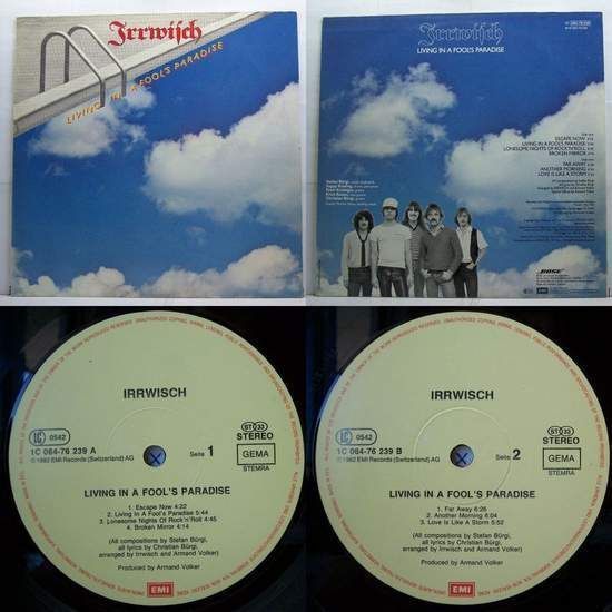 Cover of Living In A Fool's Paradise