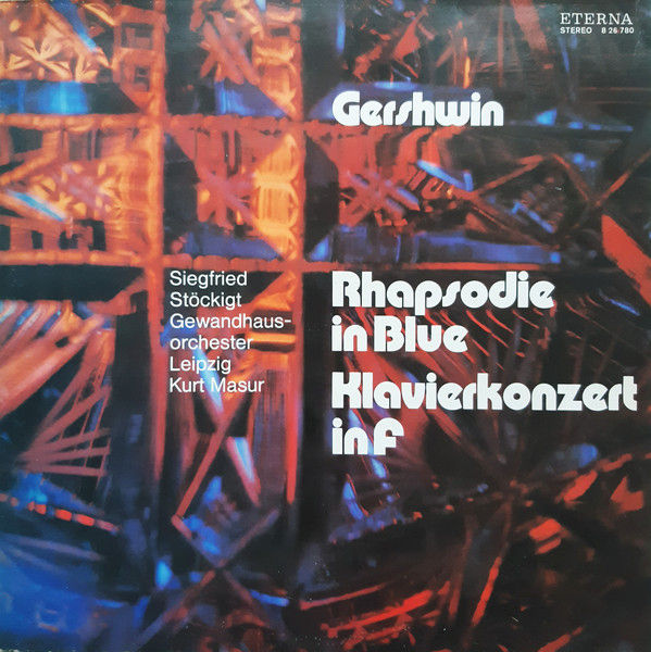 Cover of Gershwin Rhapsody In Blue - Concerto In F