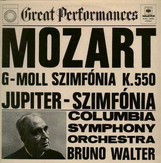 Cover of Mozart:g-moll Symphony K.550-jupiter Symphony