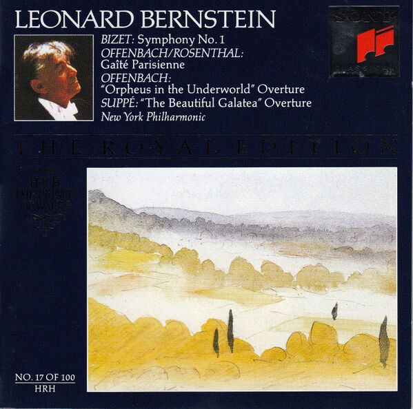 Cover of Bizet Symphony No.1 Offenbach Gaite Parisienne-orpheus In The Underworld Suppe The Beautiful Galatea