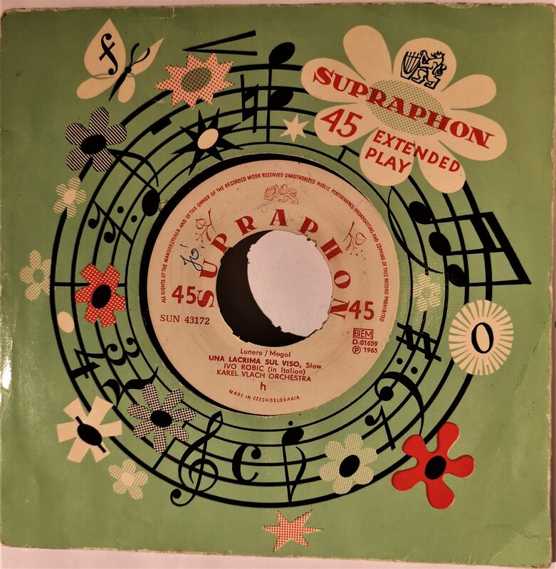 Cover of Love Me Tender / Una Lacrima Sul Viso