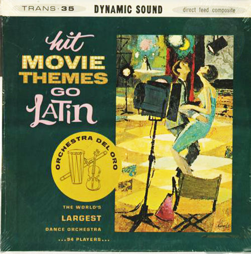 Cover of Hit Movie Themes Go Latin