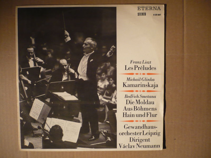 Cover of Liszt Les Preludes Glinka Kamarinskaya Smetana Moldau
