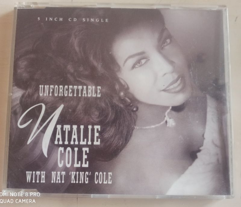 NATALIE COLE WITH NAT 'KING' COLE - Unforgettable - Disque CD single