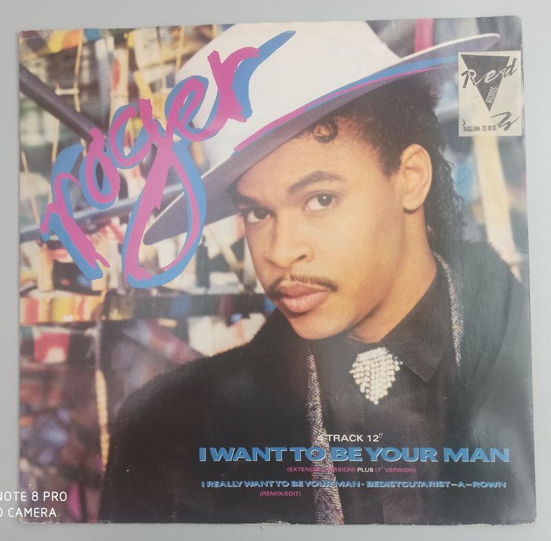 ROGER - I Want To Be Your Man - 12 inch 45 rpm