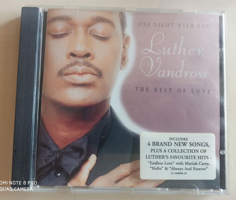 LUTHER VANDROSS - One Night With You - The Best Of Love - CD