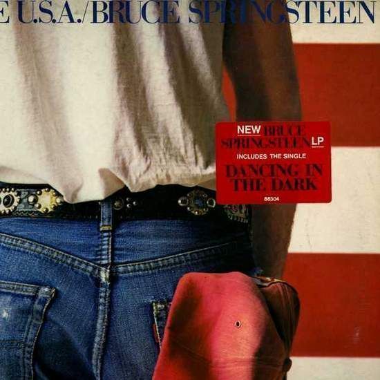 Bruce Springsteen - Born In The U.s.a. - Holland Lp, Inserts And Sticker