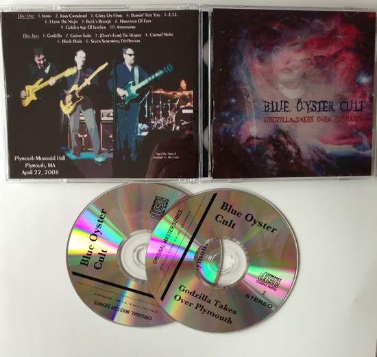 Godzilla takes over plymouth by Blue Oyster Cult, CD with galaxysounds
